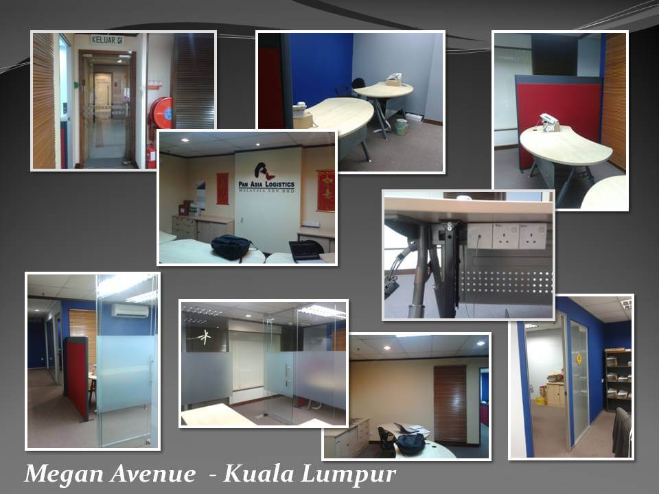 Completed office installation project by FIZONE OFFICE SYSTEM featuring workstations and modern furniture