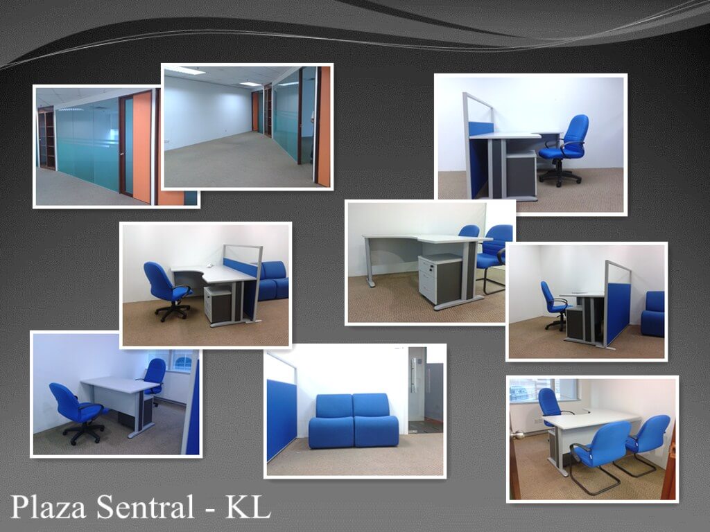 Completed office installation project by FIZONE OFFICE SYSTEM featuring workstations and modern furniture