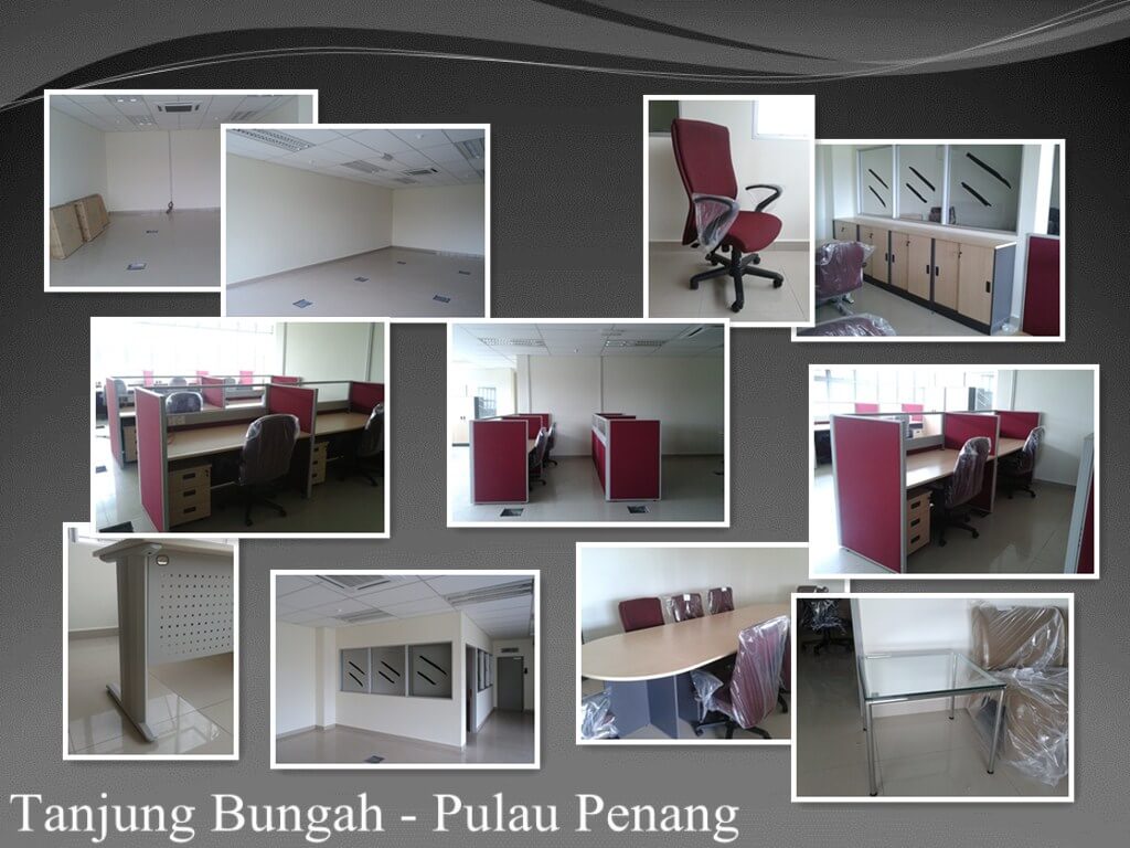 Completed office installation project by FIZONE OFFICE SYSTEM featuring workstations and modern furniture