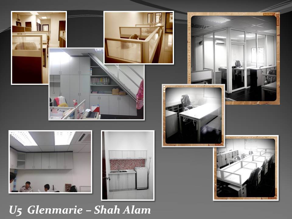 Completed office installation project by FIZONE OFFICE SYSTEM featuring workstations and modern furniture